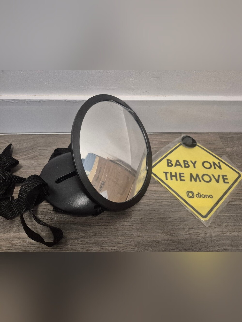 *5/$25* Car Mirror With Cellophane And Baby On Board Sign Both NEW